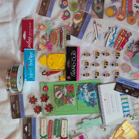 Colorful Scrapbook Sticker Collection #3 - Picture 3 of 4